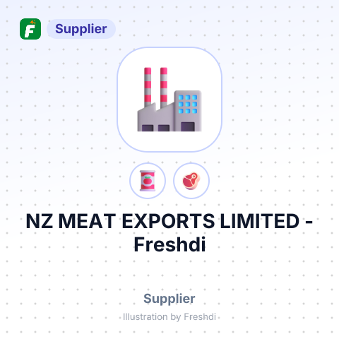 NZ MEAT EXPORTS LIMITED – summary card, no photo uploaded yet