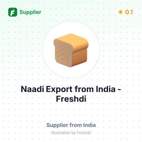 Naadi Export  – summary card, no photo uploaded yet