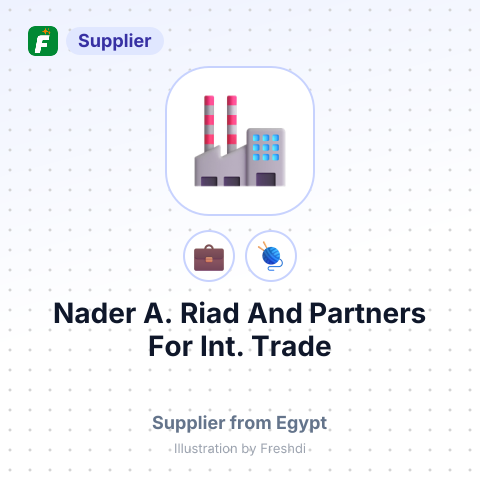 Nader A. Riad And Partners For Int. Trade – summary card, no photo uploaded yet
