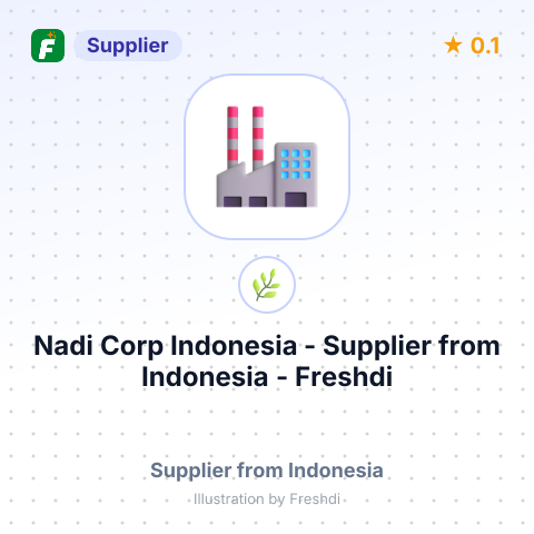 Nadi Corp Indonesia  – summary card, no photo uploaded yet