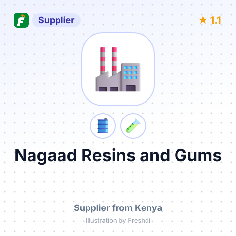 Nagaad Resins and Gums – summary card, no photo uploaded yet