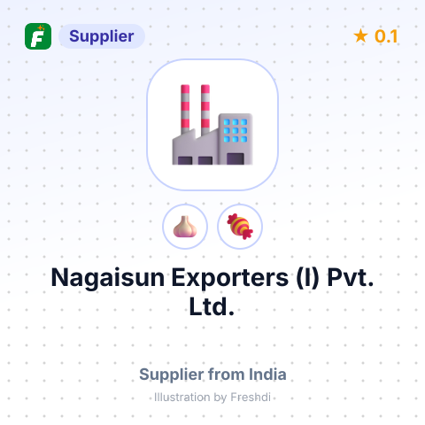Nagaisun Exporters (I) Pvt. Ltd.  – summary card, no photo uploaded yet