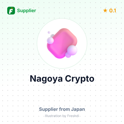 Nagoya Crypto – summary card, no photo uploaded yet