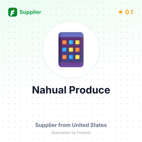 Nahual Produce  – summary card, no photo uploaded yet