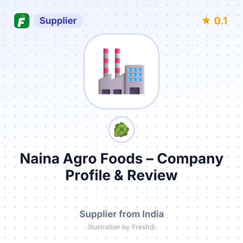 Naina Agro Foods – summary card, no photo uploaded yet