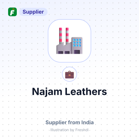 Najam Leathers – summary card, no photo uploaded yet