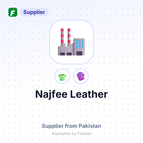 Najfee Leather – summary card, no photo uploaded yet