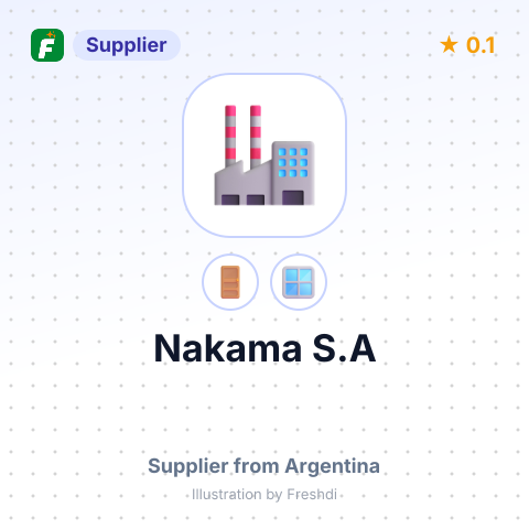 Nakama S.A – summary card, no photo uploaded yet