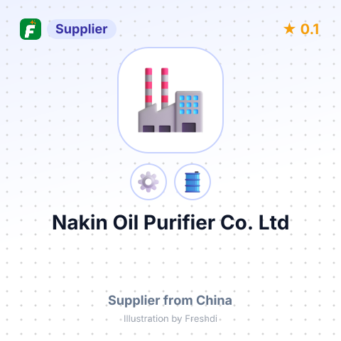 Nakin Oil Purifier Co.,Ltd – summary card, no photo uploaded yet