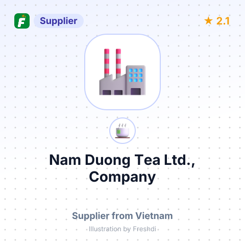 Nam Duong Tea Ltd., Company – summary card, no photo uploaded yet