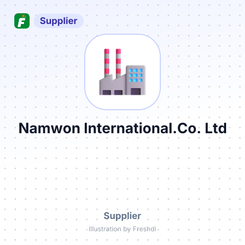 Namwon International.Co.,Ltd – summary card, no photo uploaded yet