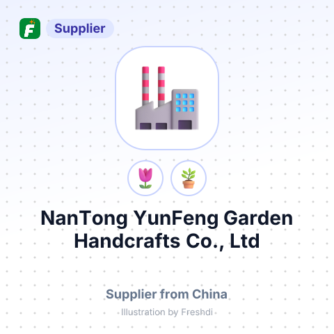 NanTong YunFeng Garden Handcrafts Co., Ltd – summary card, no photo uploaded yet