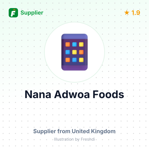 Nana Adwoa Foods – summary card, no photo uploaded yet