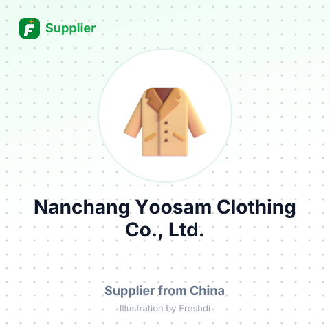 Nanchang Yoosam Clothing Co., Ltd. – summary card, no photo uploaded yet