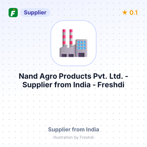 Nand Agro Products Pvt. Ltd.  – summary card, no photo uploaded yet