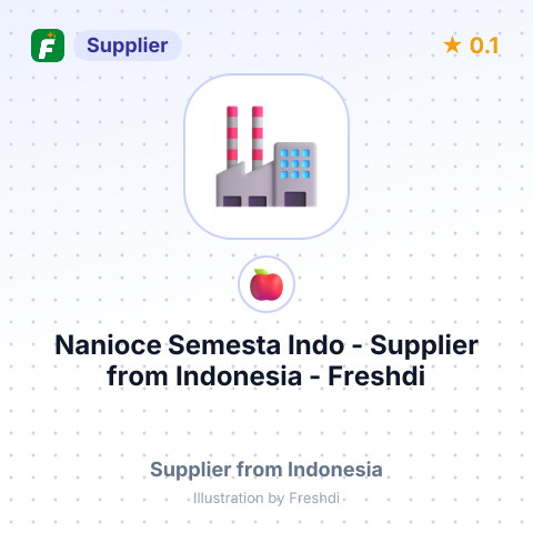Nanioce Semesta Indo  – summary card, no photo uploaded yet