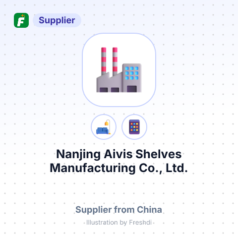 Nanjing Aivis Shelves Manufacturing Co., Ltd. – summary card, no photo uploaded yet
