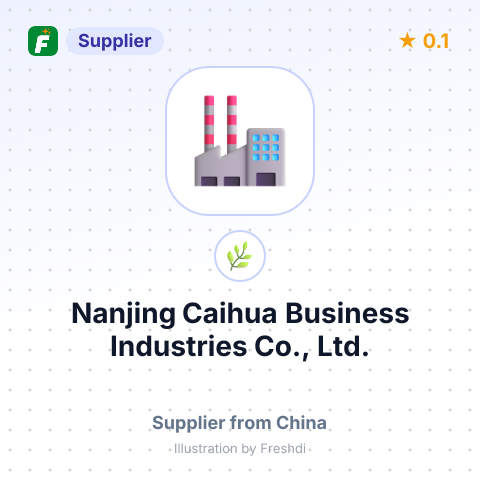 Nanjing Caihua Business Industries Co., Ltd. – summary card, no photo uploaded yet