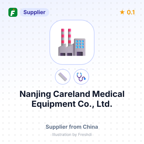 Nanjing Careland Medical Equipment Co., Ltd. – summary card, no photo uploaded yet