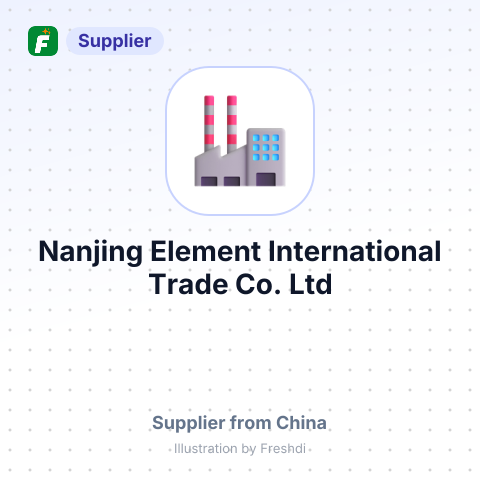 Nanjing Element International Trade Co., Ltd – summary card, no photo uploaded yet