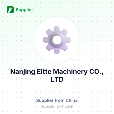 Nanjing Eltte Machinery CO., LTD – summary card, no photo uploaded yet