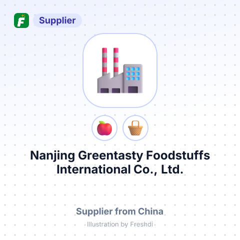 Nanjing Greentasty Foodstuffs International Co., Ltd. – summary card, no photo uploaded yet