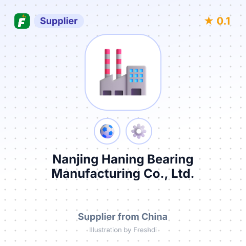 Nanjing Haning Bearing Manufacturing Co., Ltd. – summary card, no photo uploaded yet