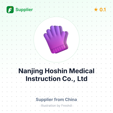 Nanjing Hoshin Medical Instruction Co., Ltd – summary card, no photo uploaded yet