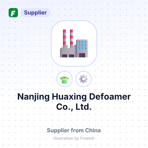 Nanjing Huaxing Defoamer Co., Ltd. – summary card, no photo uploaded yet
