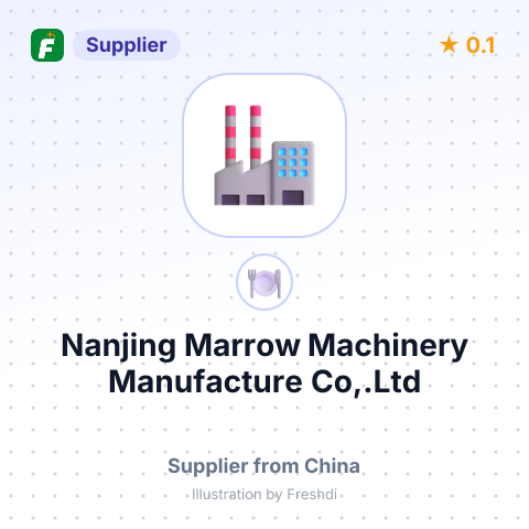 Nanjing Marrow Machinery Manufacture Co,.Ltd – summary card, no photo uploaded yet