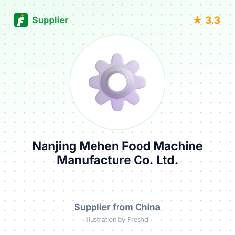 Nanjing Mehen Food Machine Manufacture Co.,  Ltd. – summary card, no photo uploaded yet