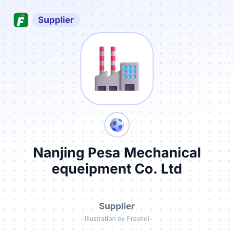Nanjing Pesa Mechanical equeipment Co., Ltd – summary card, no photo uploaded yet