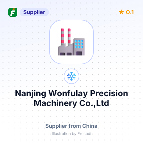 Nanjing Wonfulay Precision Machinery Co.,Ltd – summary card, no photo uploaded yet