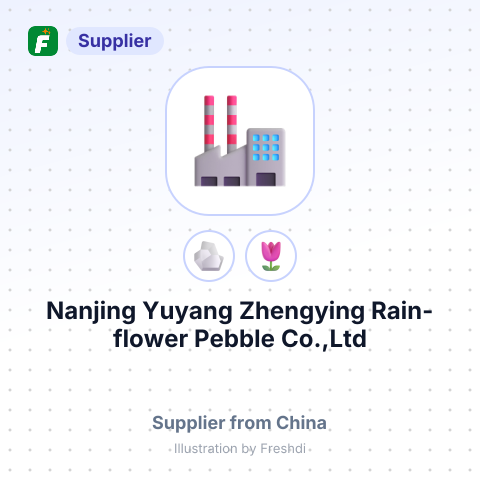 Nanjing Yuyang Zhengying Rain-flower Pebble Co.,Ltd – summary card, no photo uploaded yet
