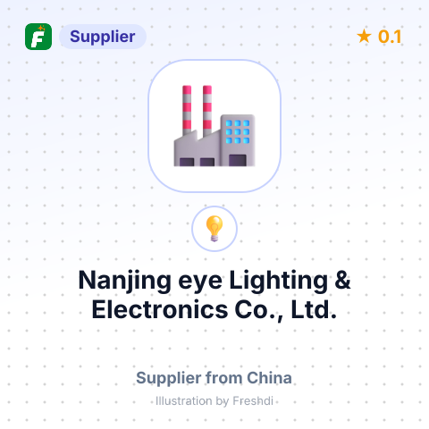Nanjing eye Lighting & Electronics Co., Ltd. – summary card, no photo uploaded yet