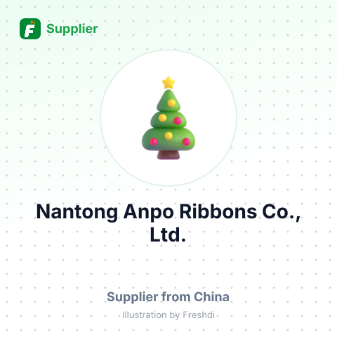 Nantong Anpo Ribbons Co., Ltd. – summary card, no photo uploaded yet