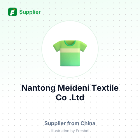 Nantong Meideni Textile Co,.Ltd – summary card, no photo uploaded yet