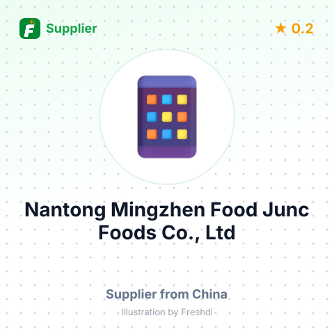 Nantong Mingzhen Food Junc Foods Co., Ltd – summary card, no photo uploaded yet