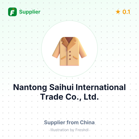 Nantong Saihui International Trade Co., Ltd. – summary card, no photo uploaded yet