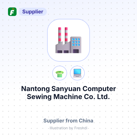 Nantong Sanyuan Computer Sewing Machine Co.,Ltd. – summary card, no photo uploaded yet