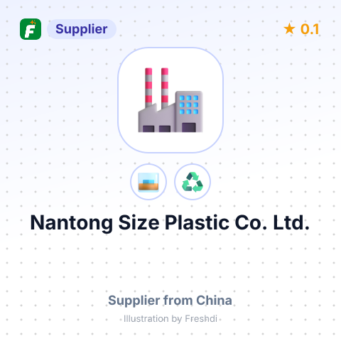 Nantong Size Plastic Co., Ltd. – summary card, no photo uploaded yet