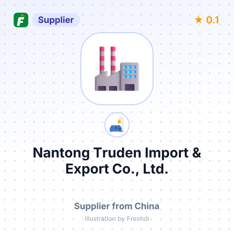 Nantong Truden Import & Export Co., Ltd. – summary card, no photo uploaded yet