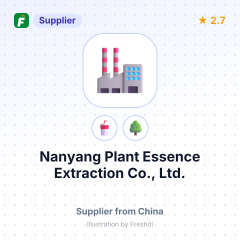 Nanyang Plant Essence Extraction Co., Ltd. – summary card, no photo uploaded yet