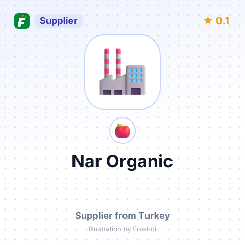 Nar Organic  – summary card, no photo uploaded yet