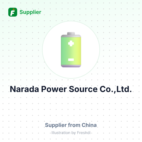 Narada Power Source Co.,Ltd. – summary card, no photo uploaded yet