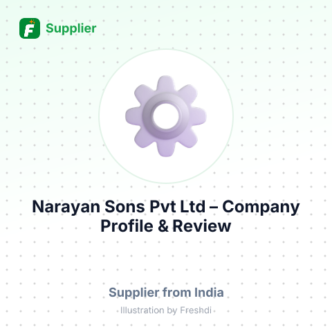 Narayan Sons Pvt Ltd – summary card, no photo uploaded yet