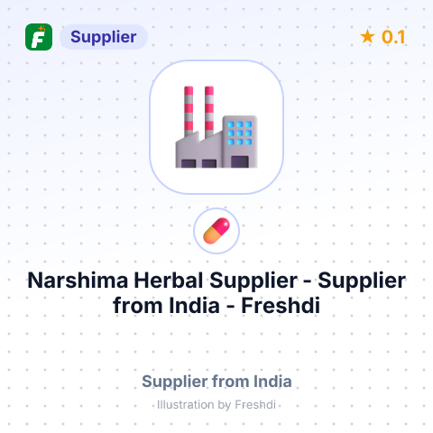 Narshima  Herbal Supplier  – summary card, no photo uploaded yet