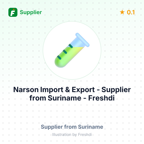 Narson Import & Export  – summary card, no photo uploaded yet