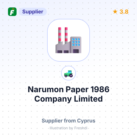 Narumon Paper 1986 Company Limited – summary card, no photo uploaded yet