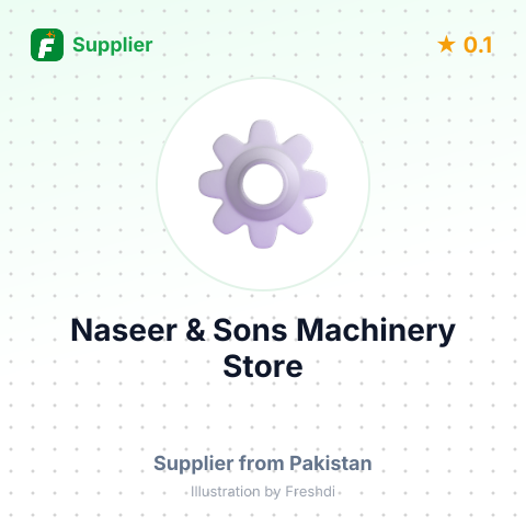 Naseer & Sons Machinery Store  – summary card, no photo uploaded yet